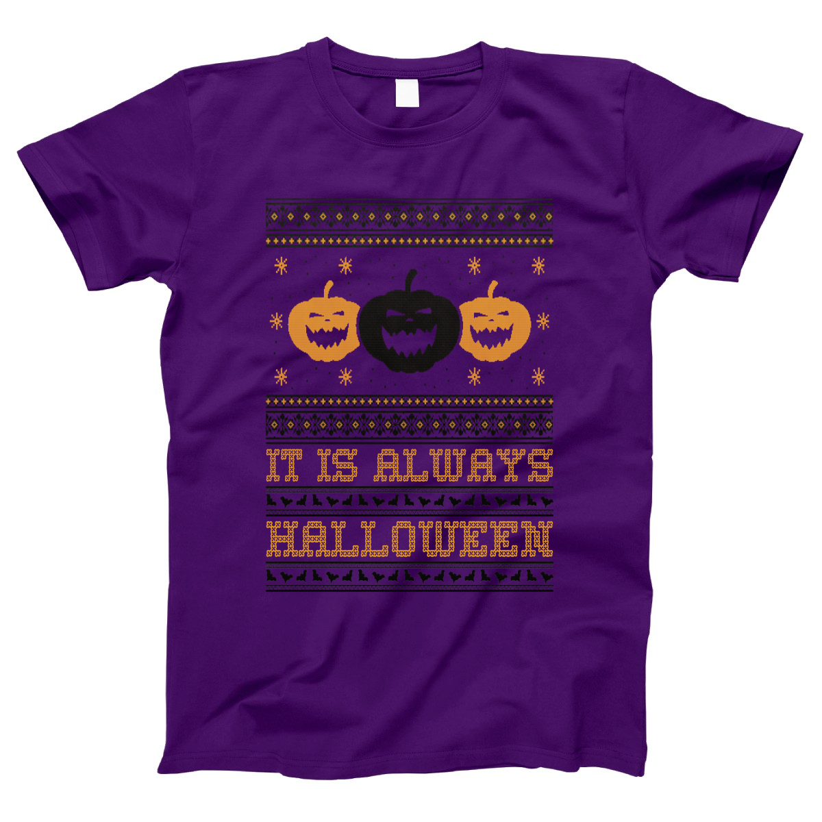 It's Always Halloween Women's T-shirt | Purple