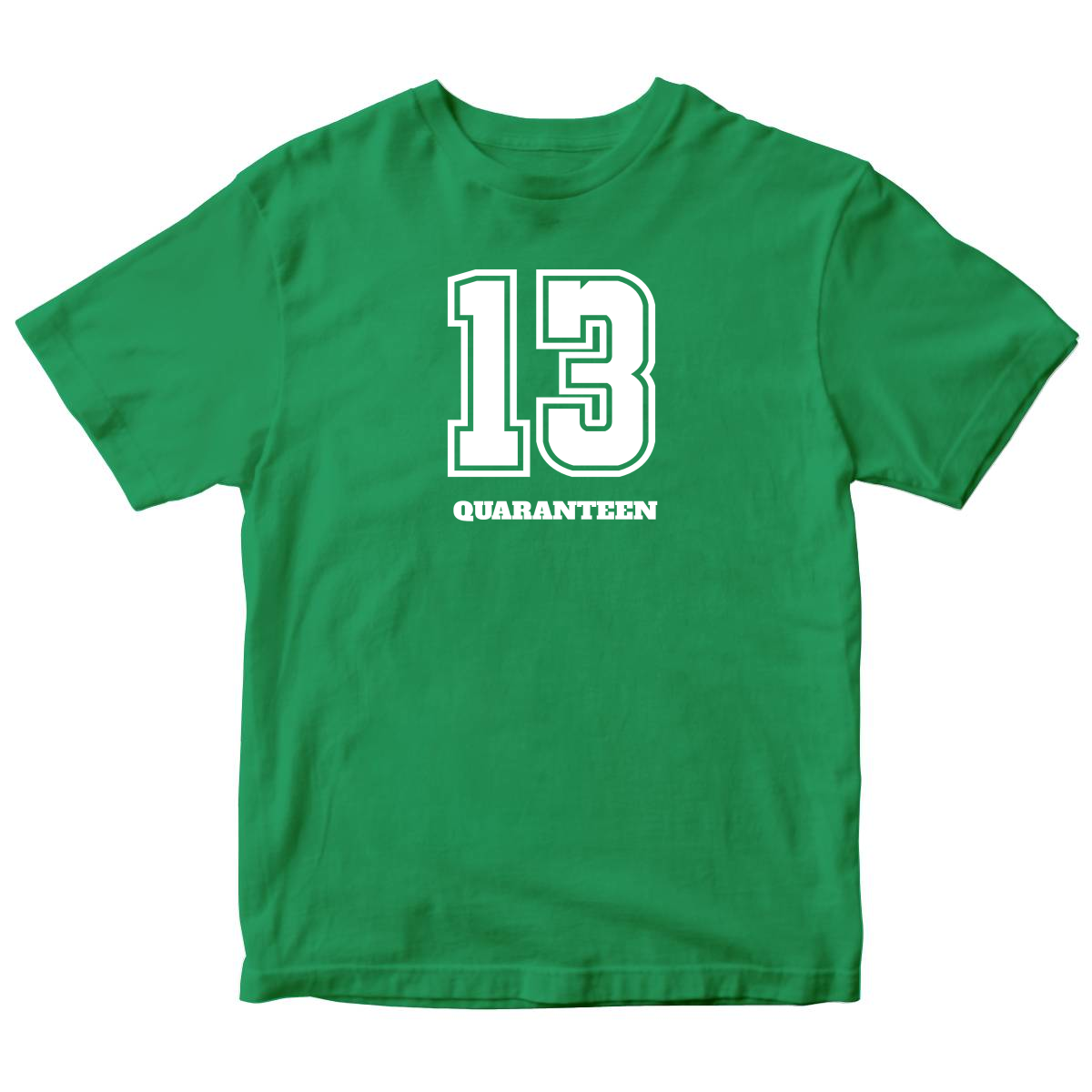 13 QUARANTEEN Kids T-shirt | Green