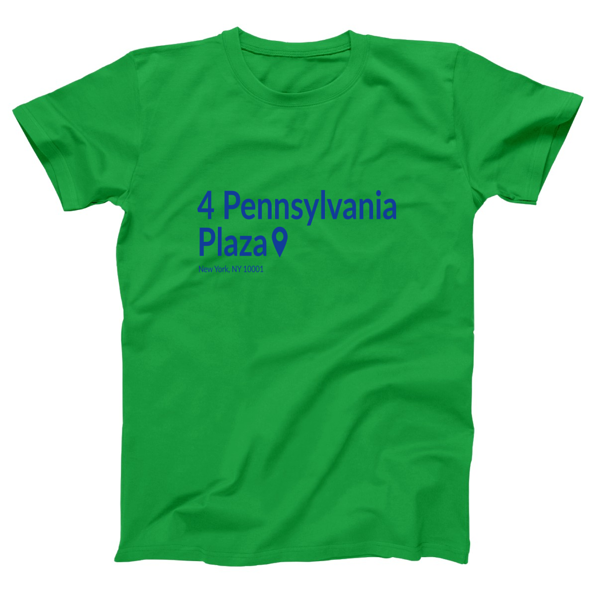 New York Basketball Stadium Women's T-shirt | Green