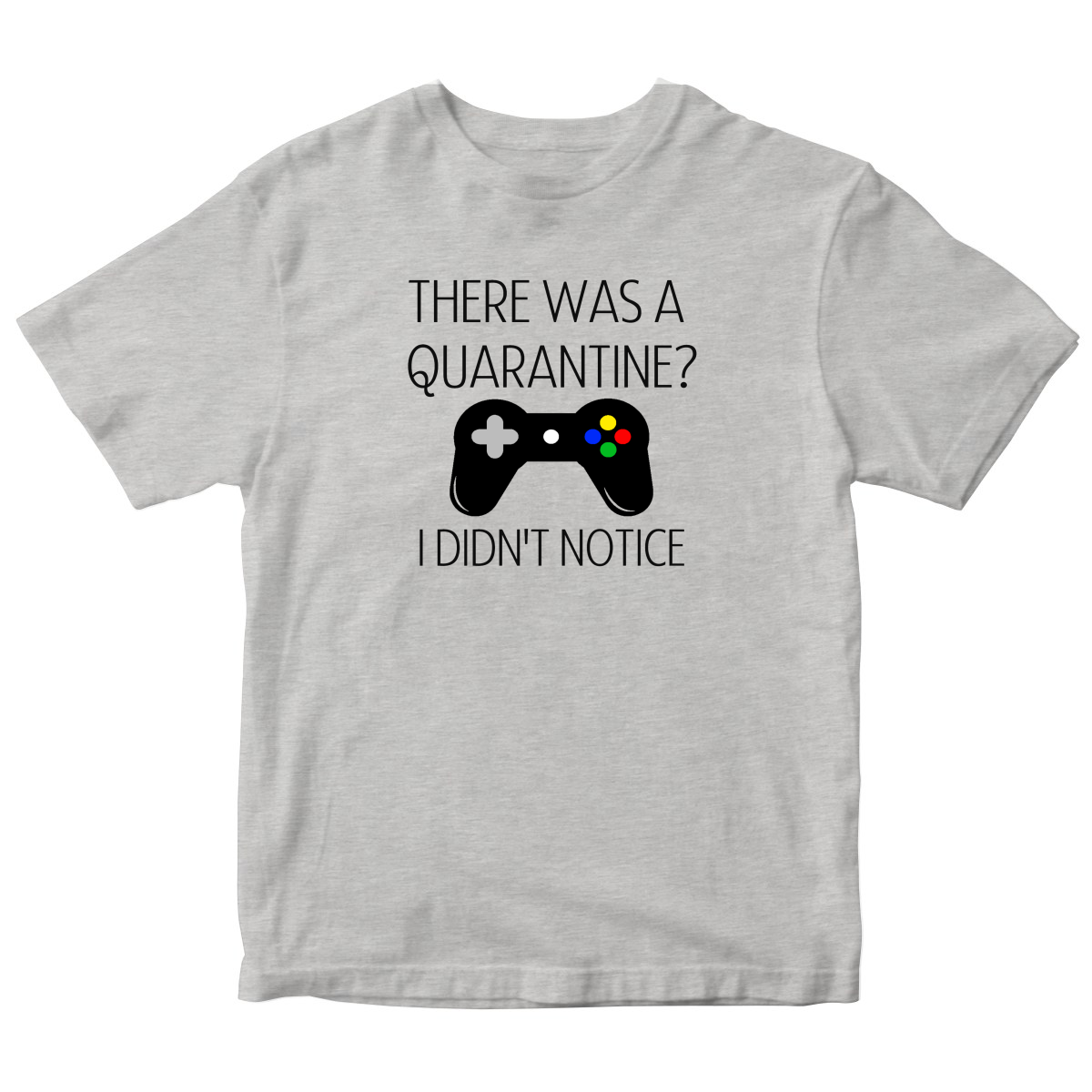 THERE WAS A QUARANTİNE Kids T-shirt | Gray