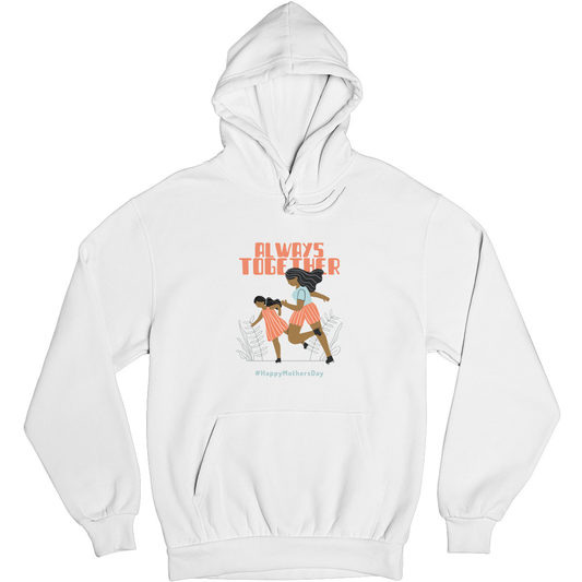 Always Together Unisex Hoodie | White