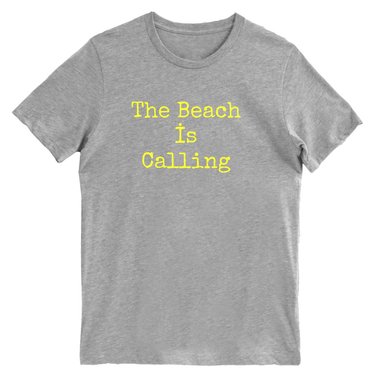 Beach Men's T-shirt | Gray
