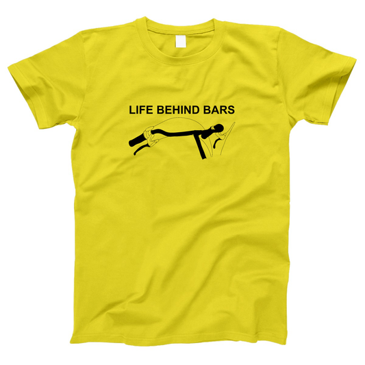 Life Behind Bars Women's T-shirt | Yellow