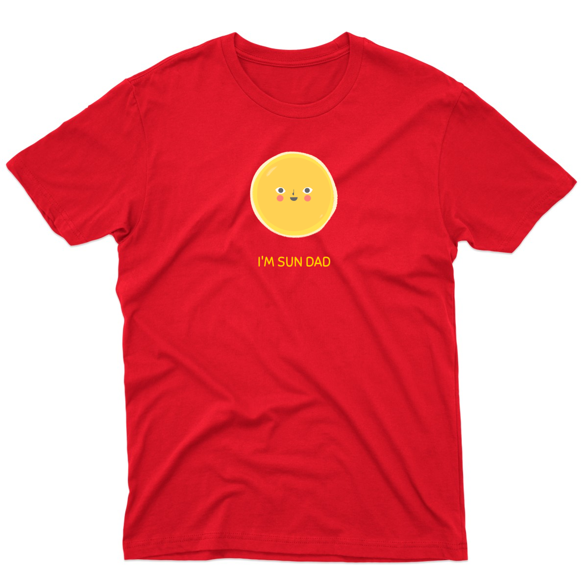 I'm Sun Dad Men's T-shirt | Red
