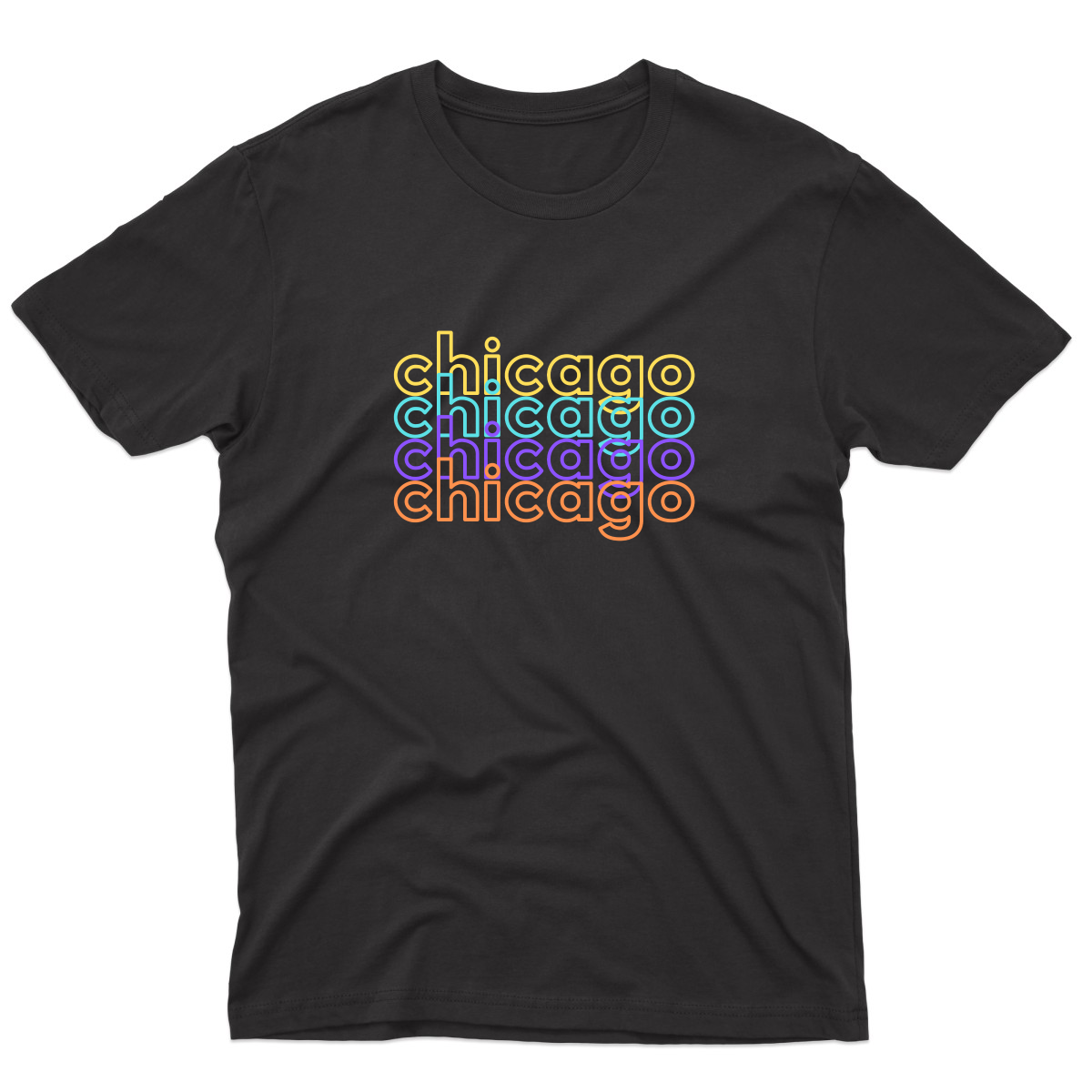 Chicago Men's T-shirt | Black