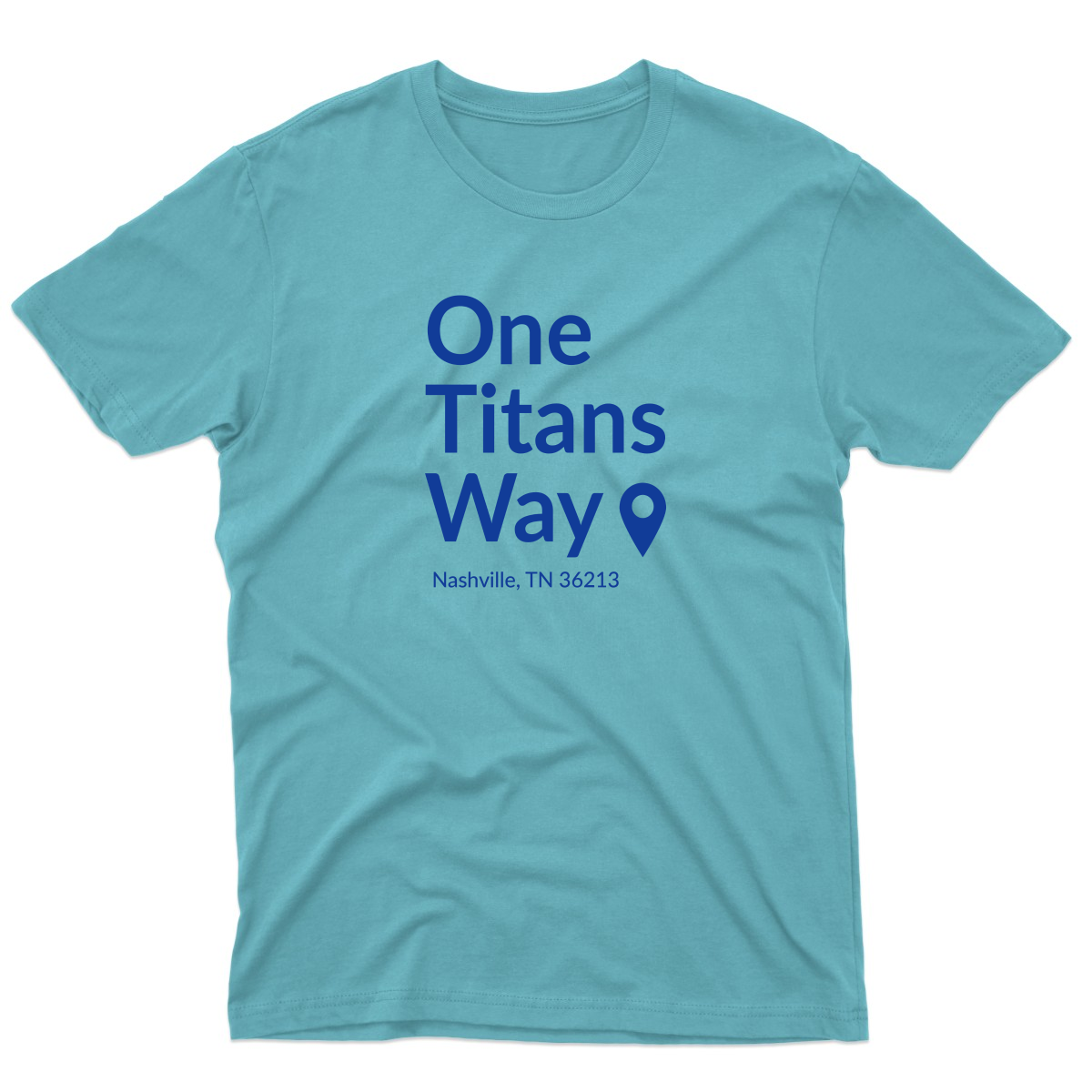 Tennessee Football Stadium Men's T-shirt | Turquoise