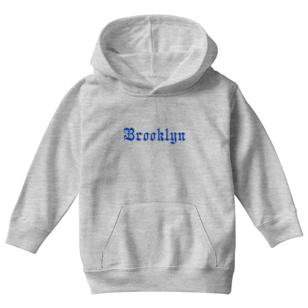 Brooklyn Gothic Represent Kids Hoodie | Gray