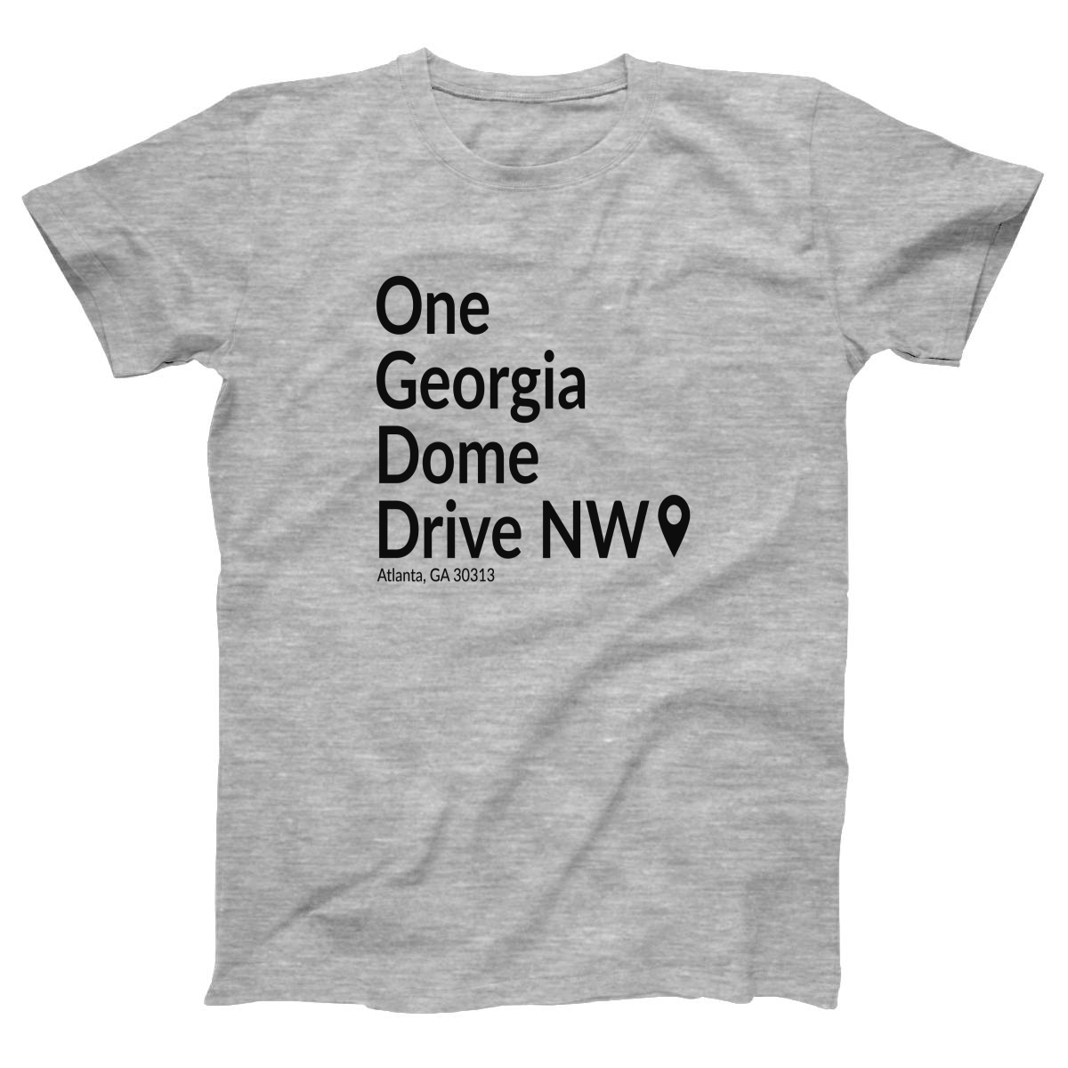 Atlanta Football Stadium Women's T-shirt | Gray