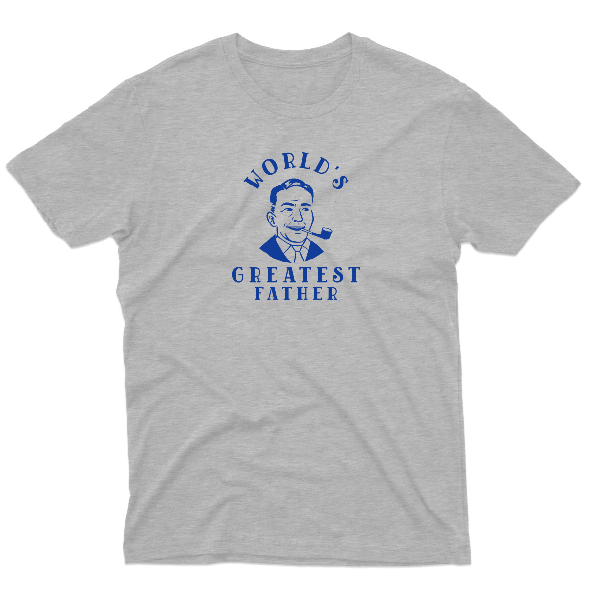World's Greatest Father Men's T-shirt | Gray