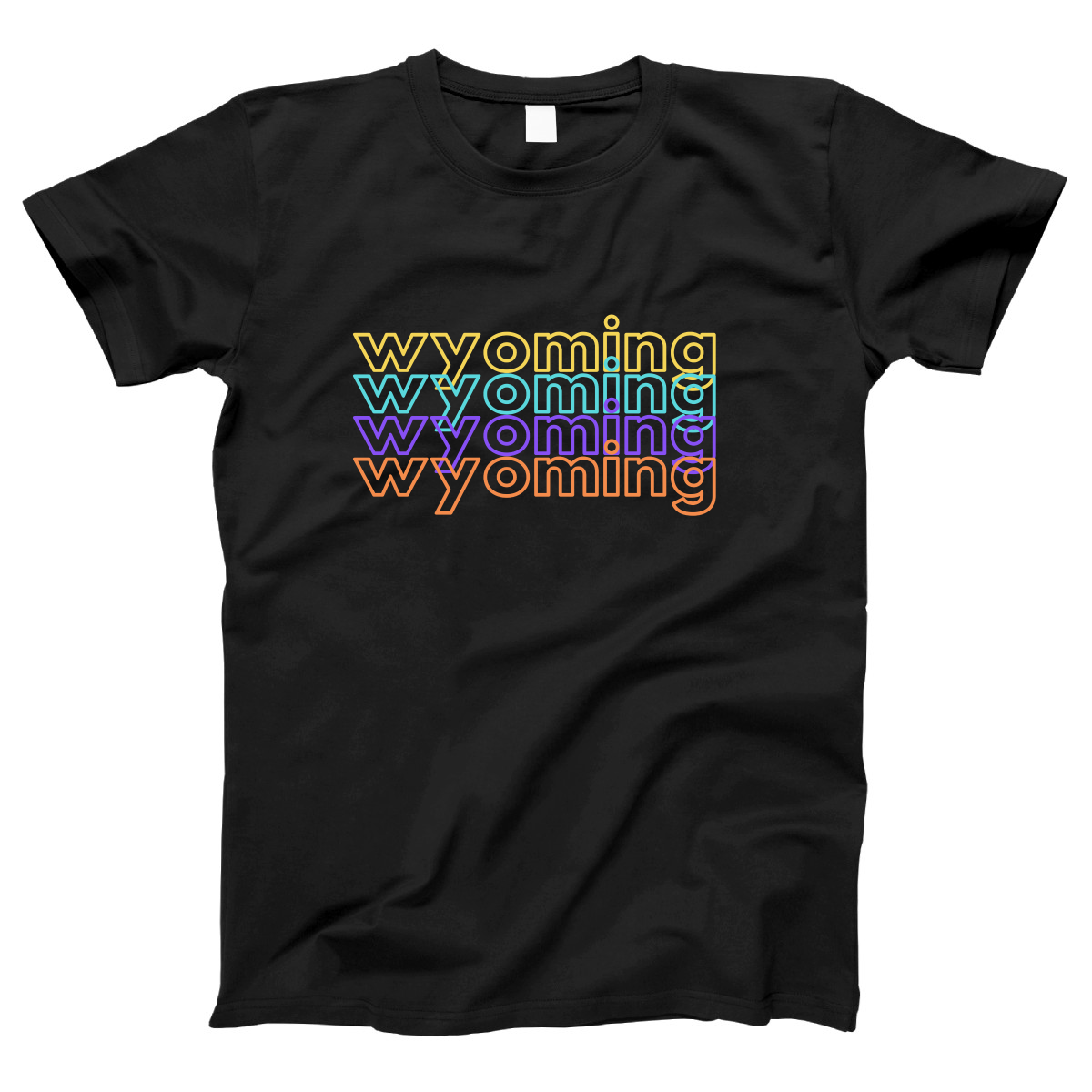 Wyoming Women's T-shirt | Black