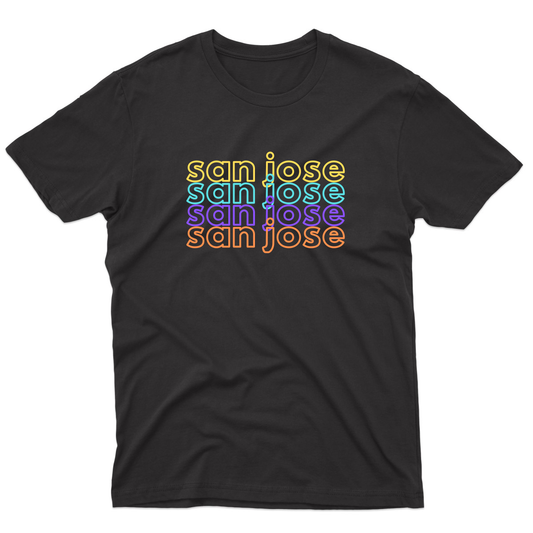 San Jose Men's T-shirt | Black