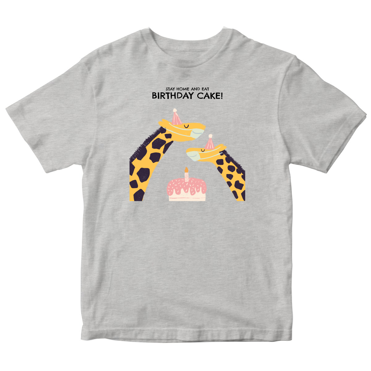 Birthday Cake  Toddler T-shirt | Gray