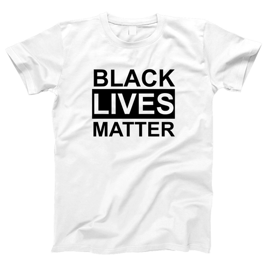 Black Lives Matter Women's T-shirt | White