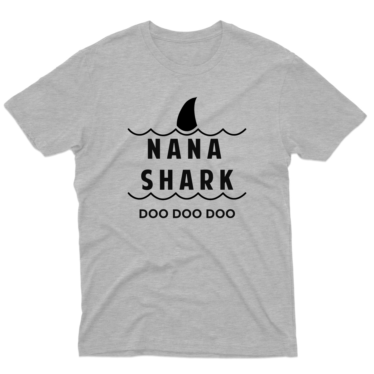 Nana Shark Men's T-shirt | Gray