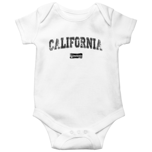 California Represent Baby Bodysuits