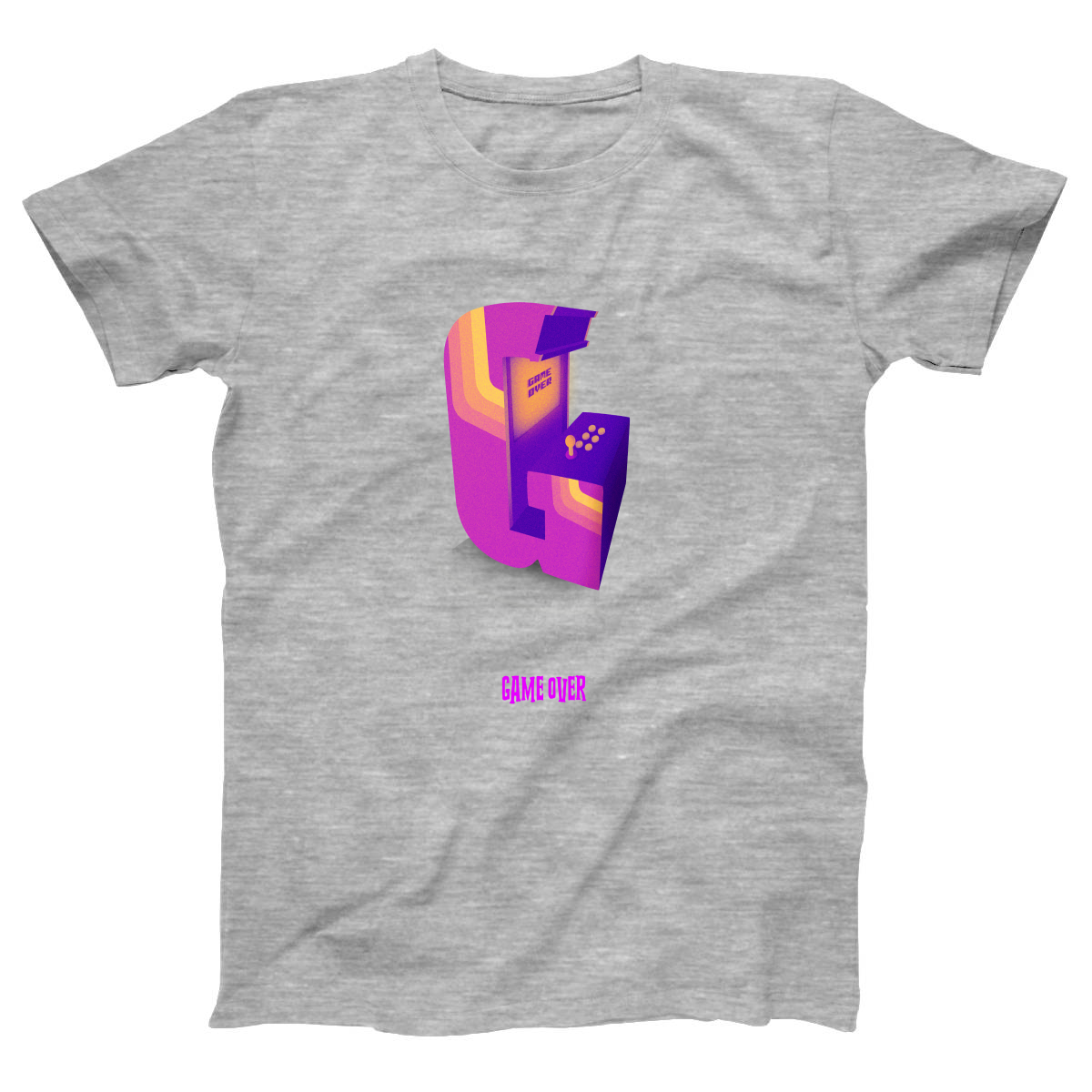 Game Over Women's T-shirt | Gray
