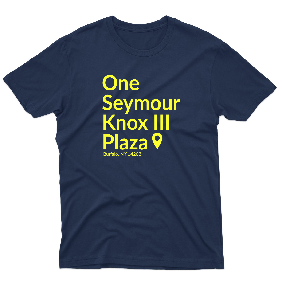 Buffalo Hockey Stadium Men's T-shirt | Navy