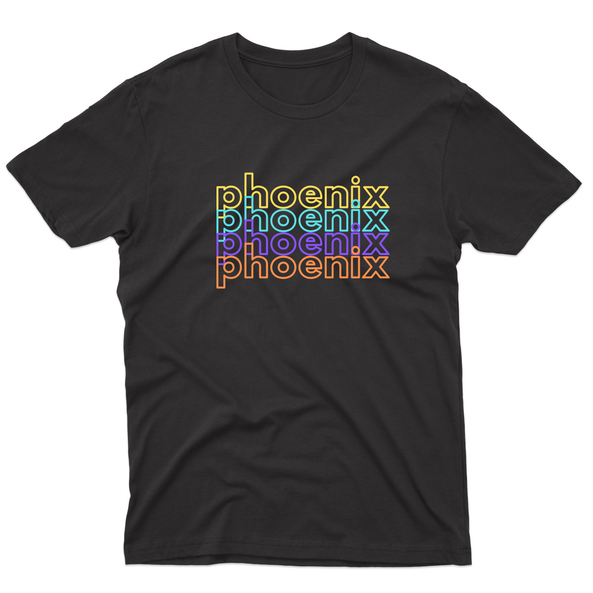 Phoenix Men's T-shirt | Black