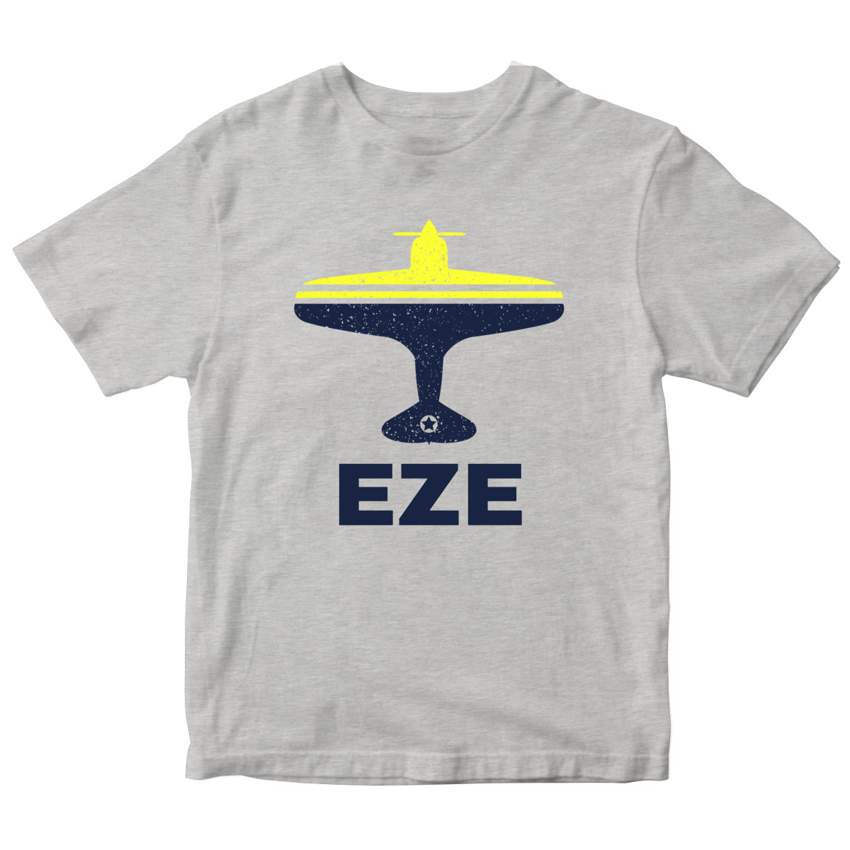 Fly Buenos Aires EZE Airport Kids T-shirt | Gray