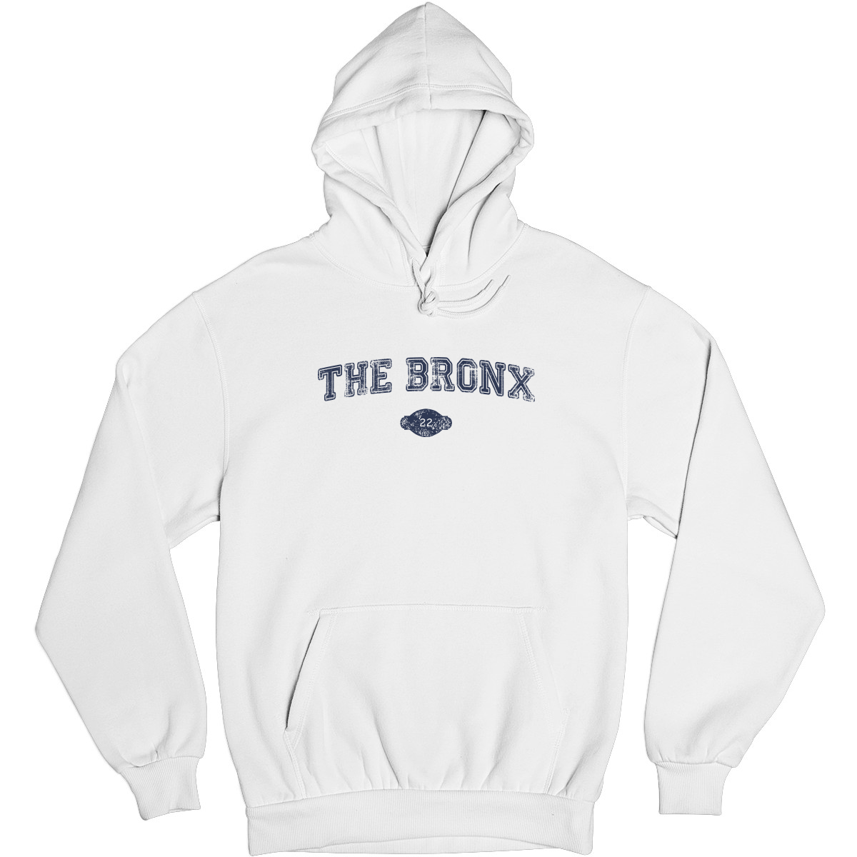 Bronx 1898 Represent Unisex Hoodie | White