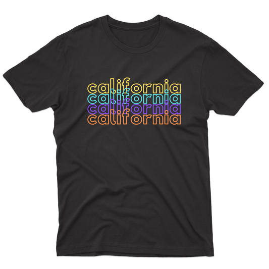 California Men's T-shirt | Black