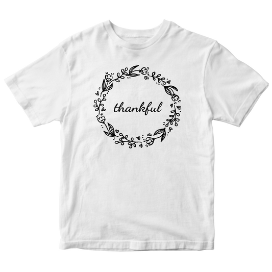Thankful Kids T-shirt | White