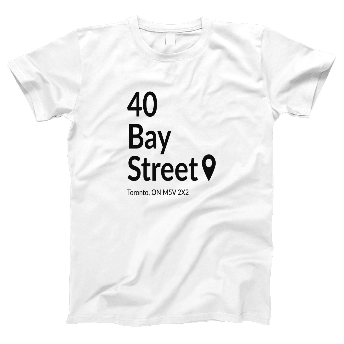 Toronto Basketball Stadium Women's T-shirt | White