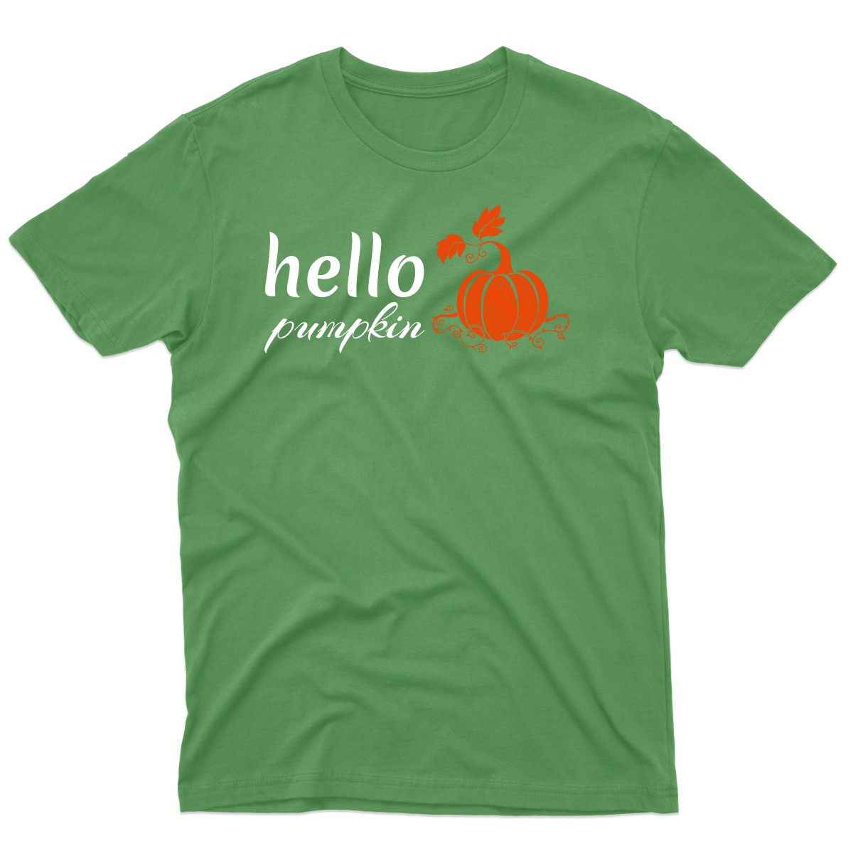 Hello Pumpkin Men's T-shirt | Green