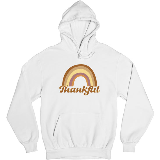 Thankful Retro Rainbow Unisex Hoodie