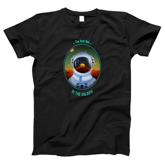 The Best Dad in the Galaxy Women's T-shirt | Black