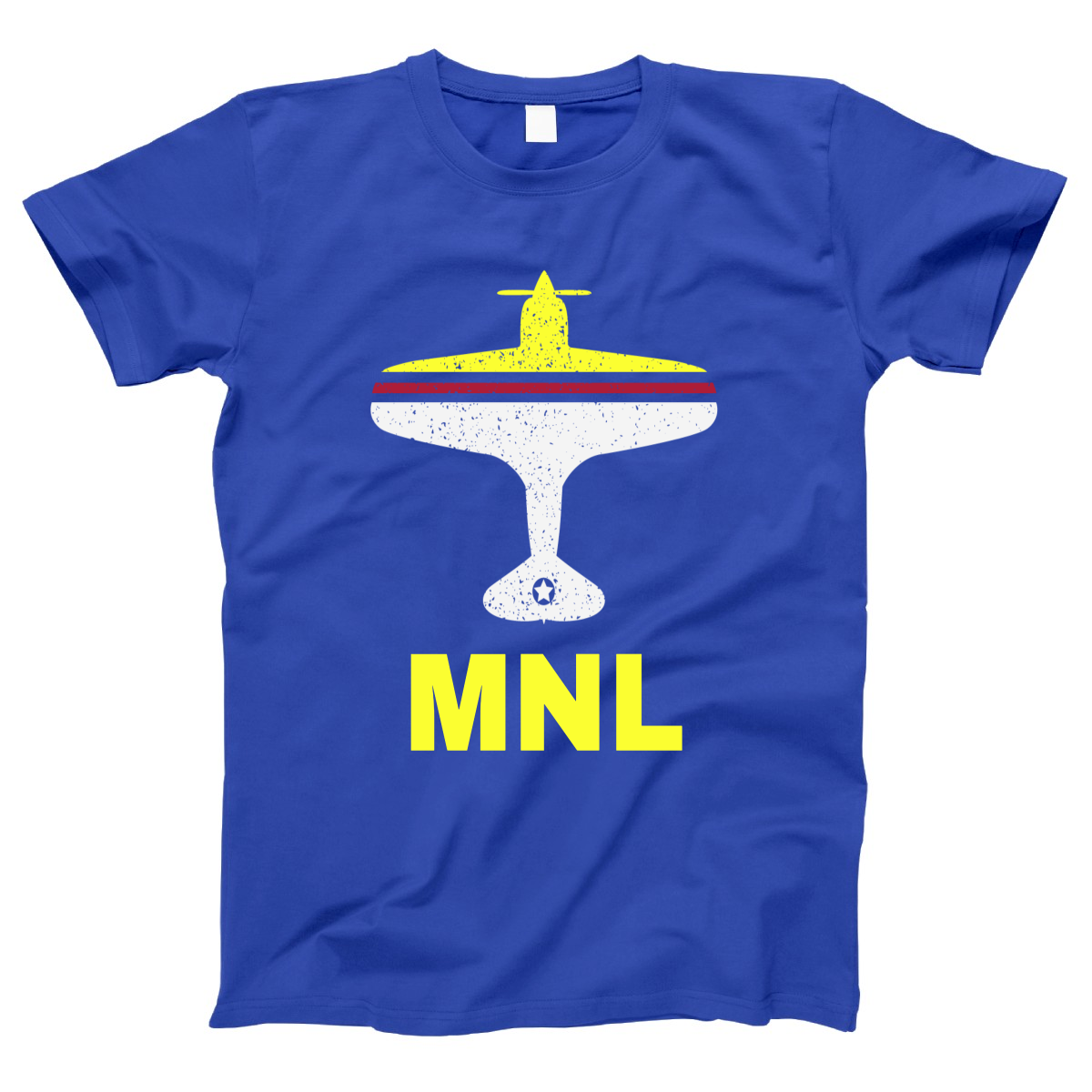 Fly Manila MNL Airport Women's T-shirt | Blue