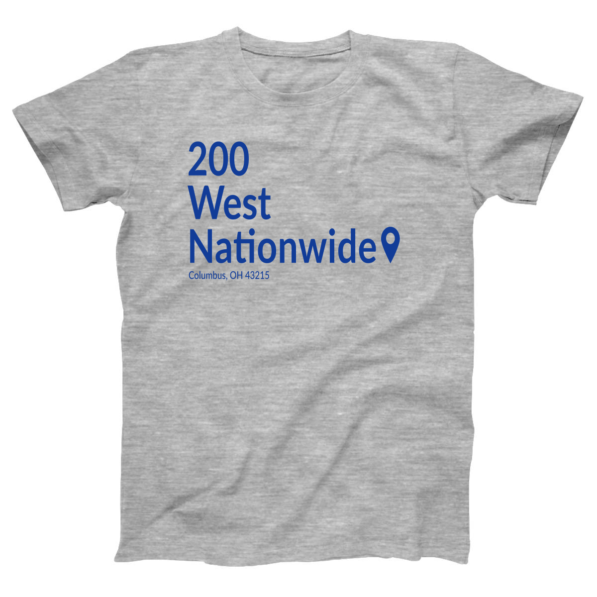 Columbus Hockey Stadium Women's T-shirt | Gray