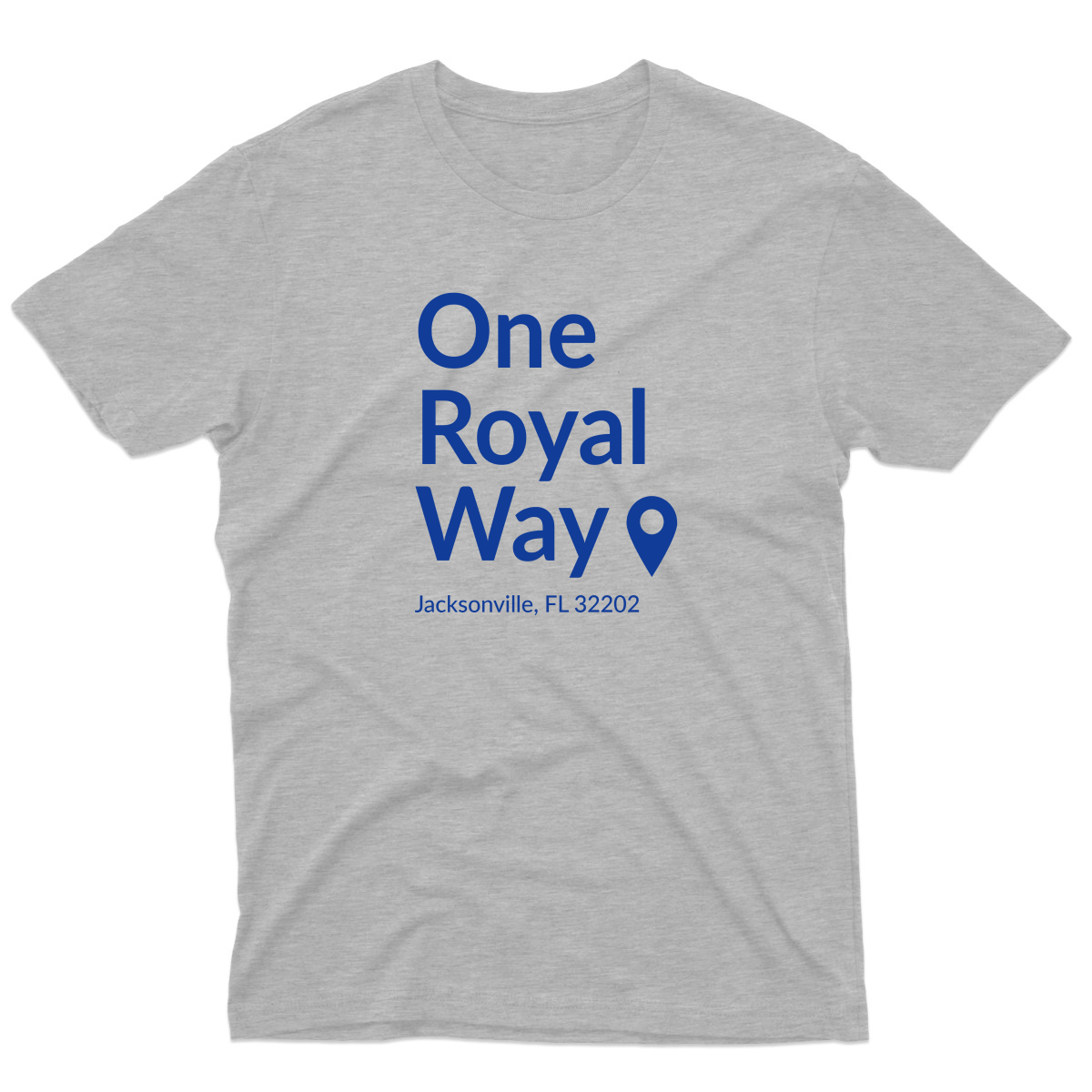 Kansas City Baseball Stadium Men's T-shirt | Gray
