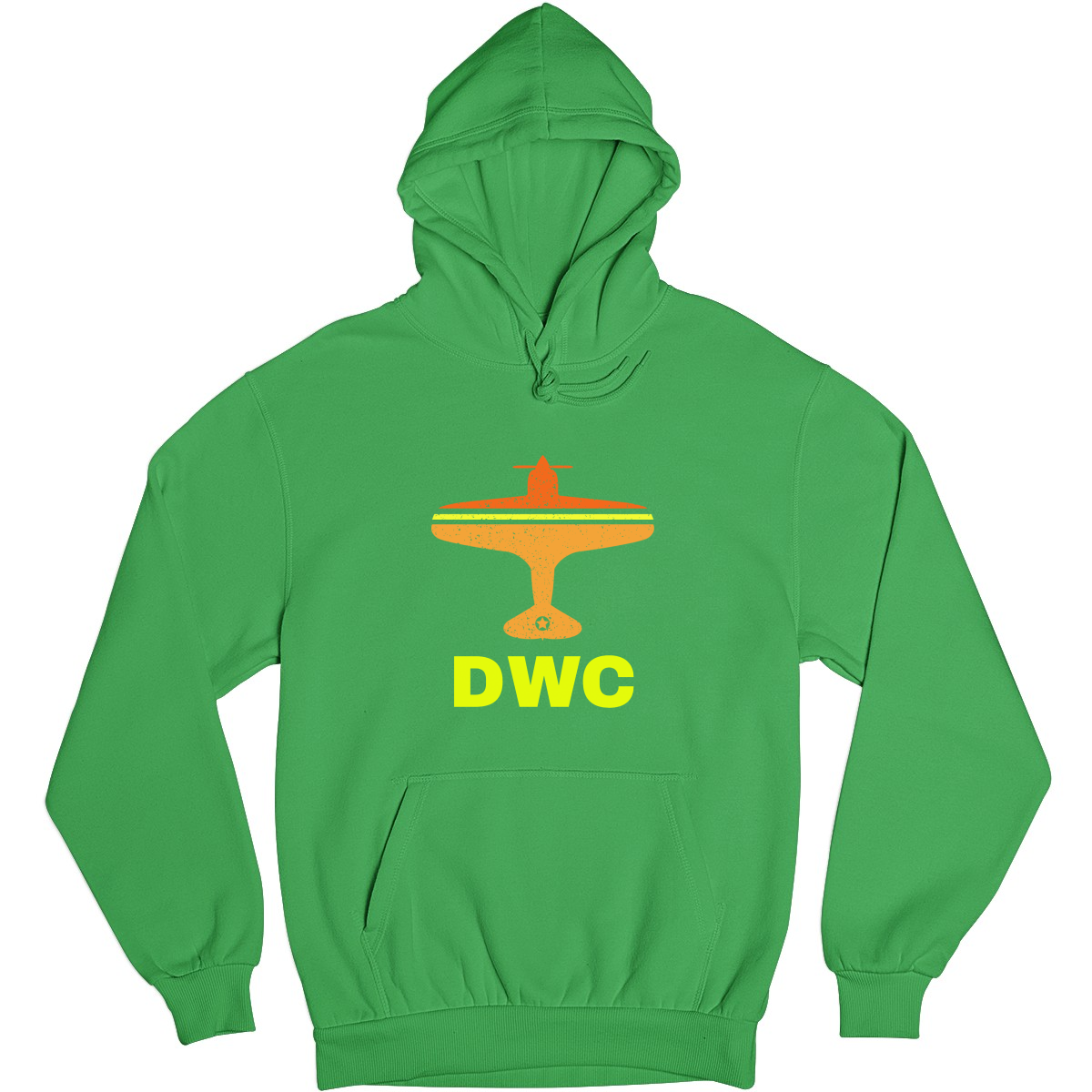 Fly Dubai DWC Airport  Unisex Hoodie | Green