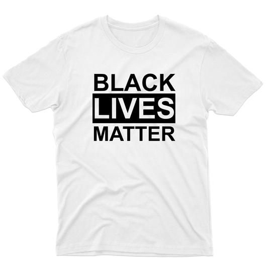 Black Lives Matter Men's T-shirt | White