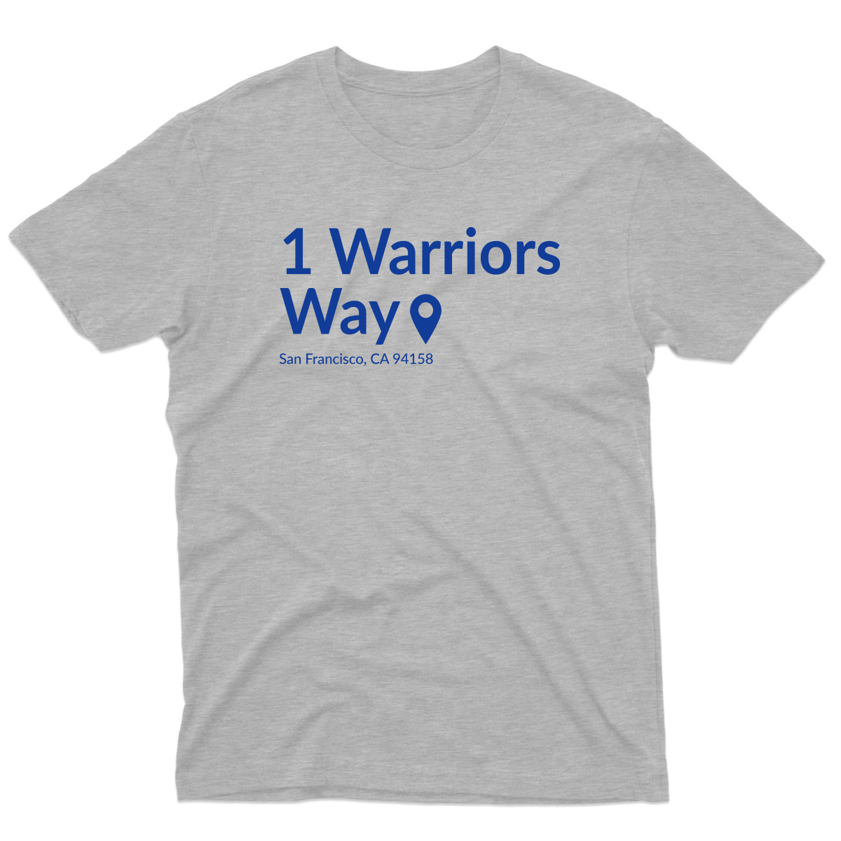 Golden State Basketball Stadium  Men's T-shirt | Gray