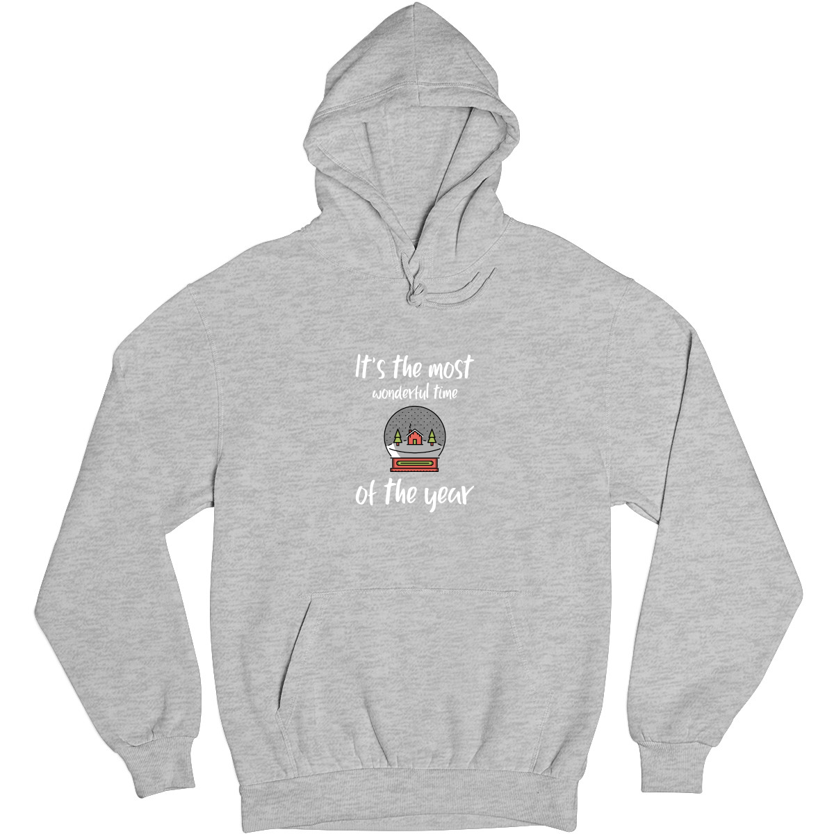 It is the Most Wonderful Time of the Year Unisex Hoodie | Gray