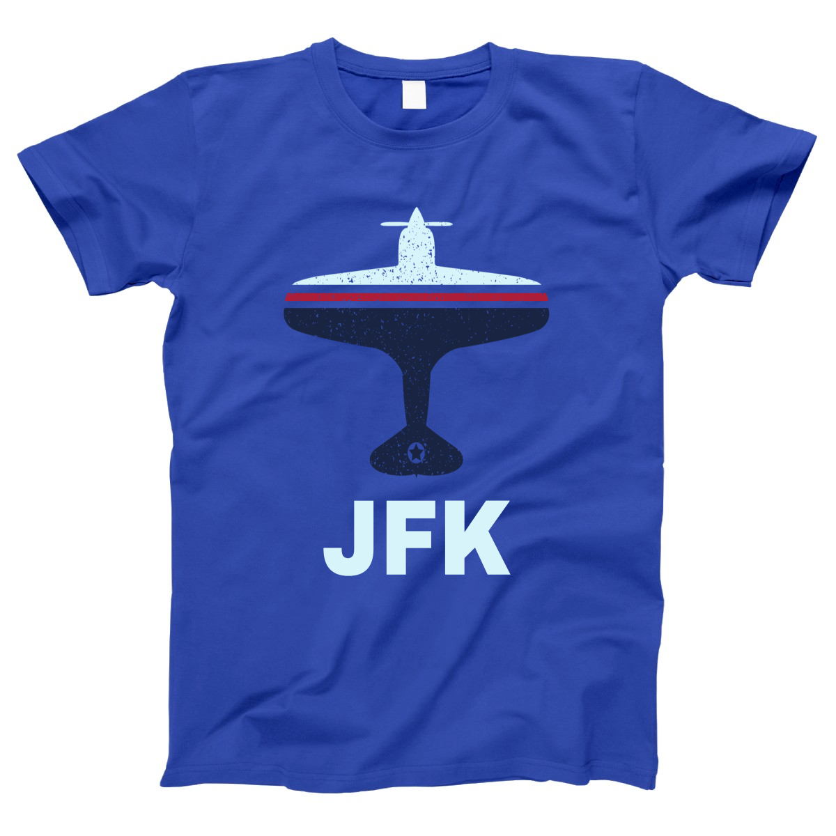 Fly New York JFK Airport Women's T-shirt | Blue