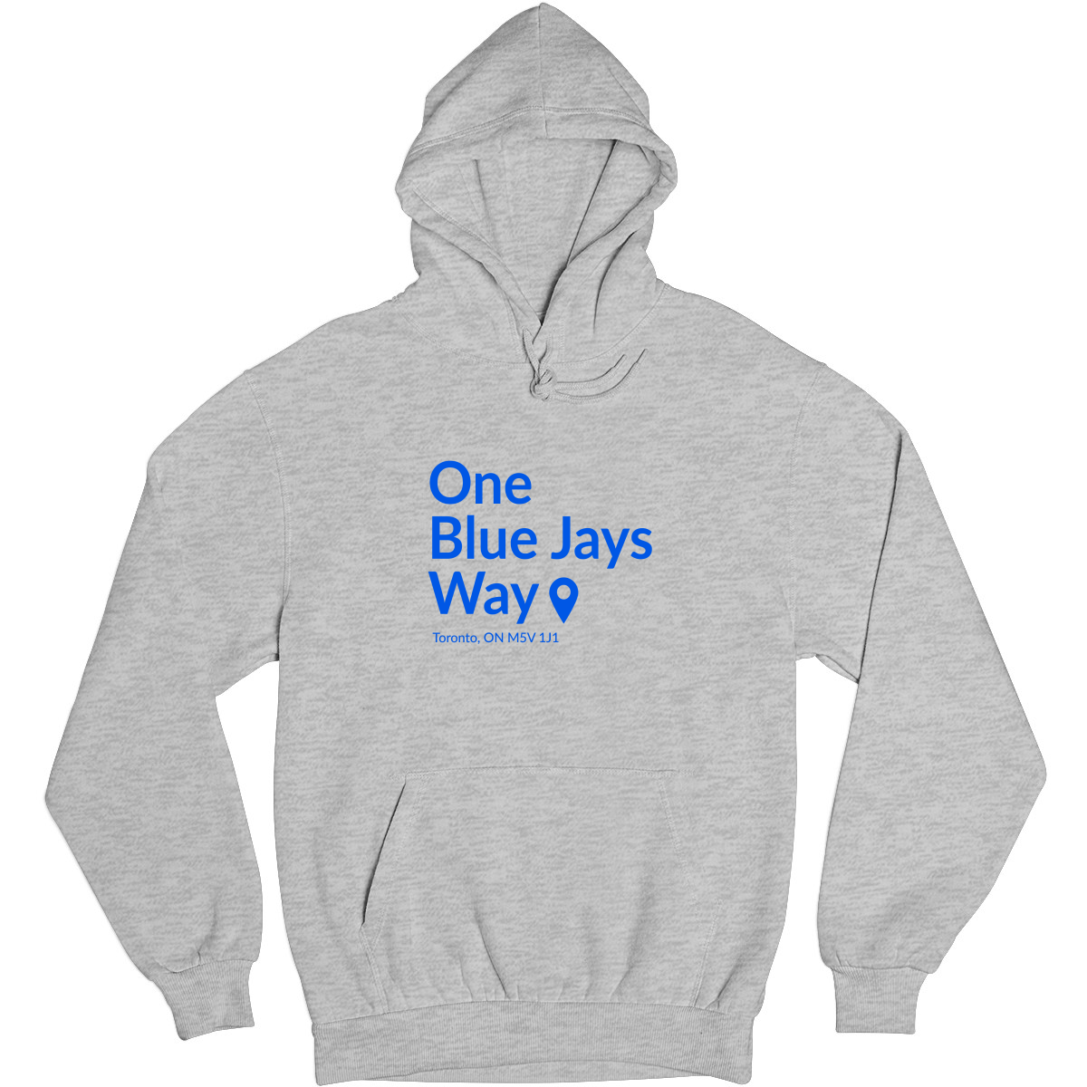 Toronto Baseball Stadium Unisex Hoodie | Gray