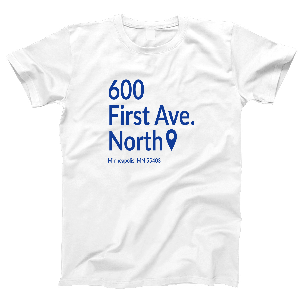Minnesota Basketball Stadium Women's T-shirt | White