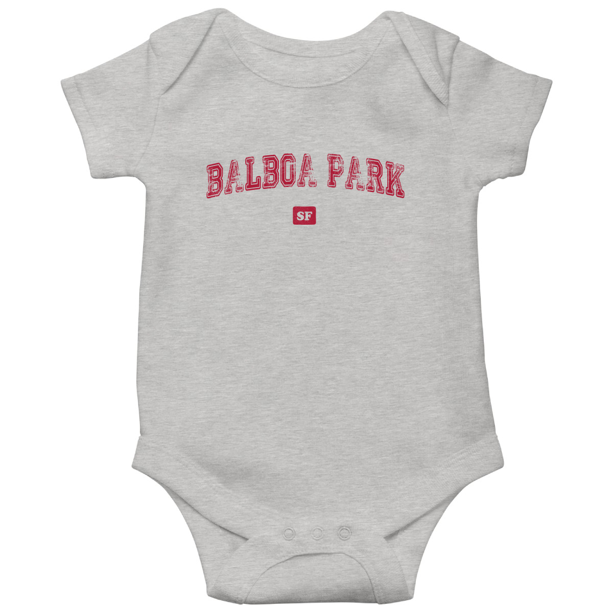 Balboa Park Sf Represent Baby Bodysuits | Gray