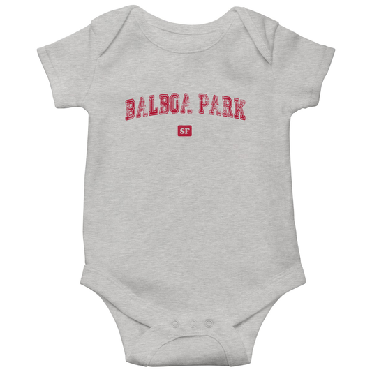 Balboa Park Sf Represent Baby Bodysuits | Gray