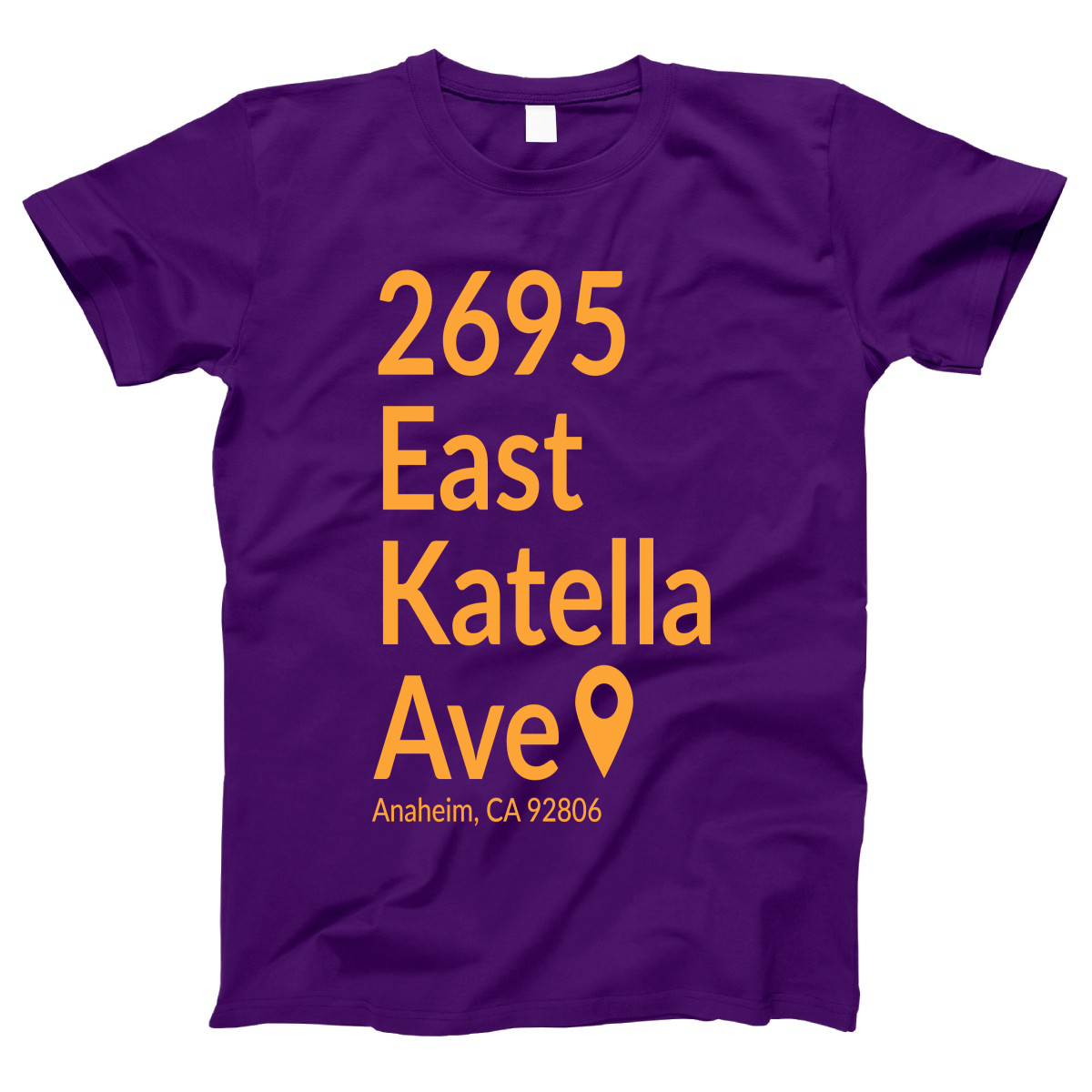 Anaheim Hockey Stadium  Women's T-shirt | Purple