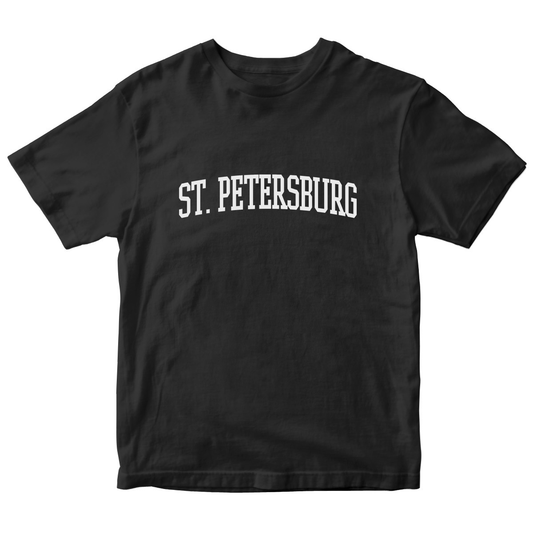 St. Petersburg Kids T-shirt | Black