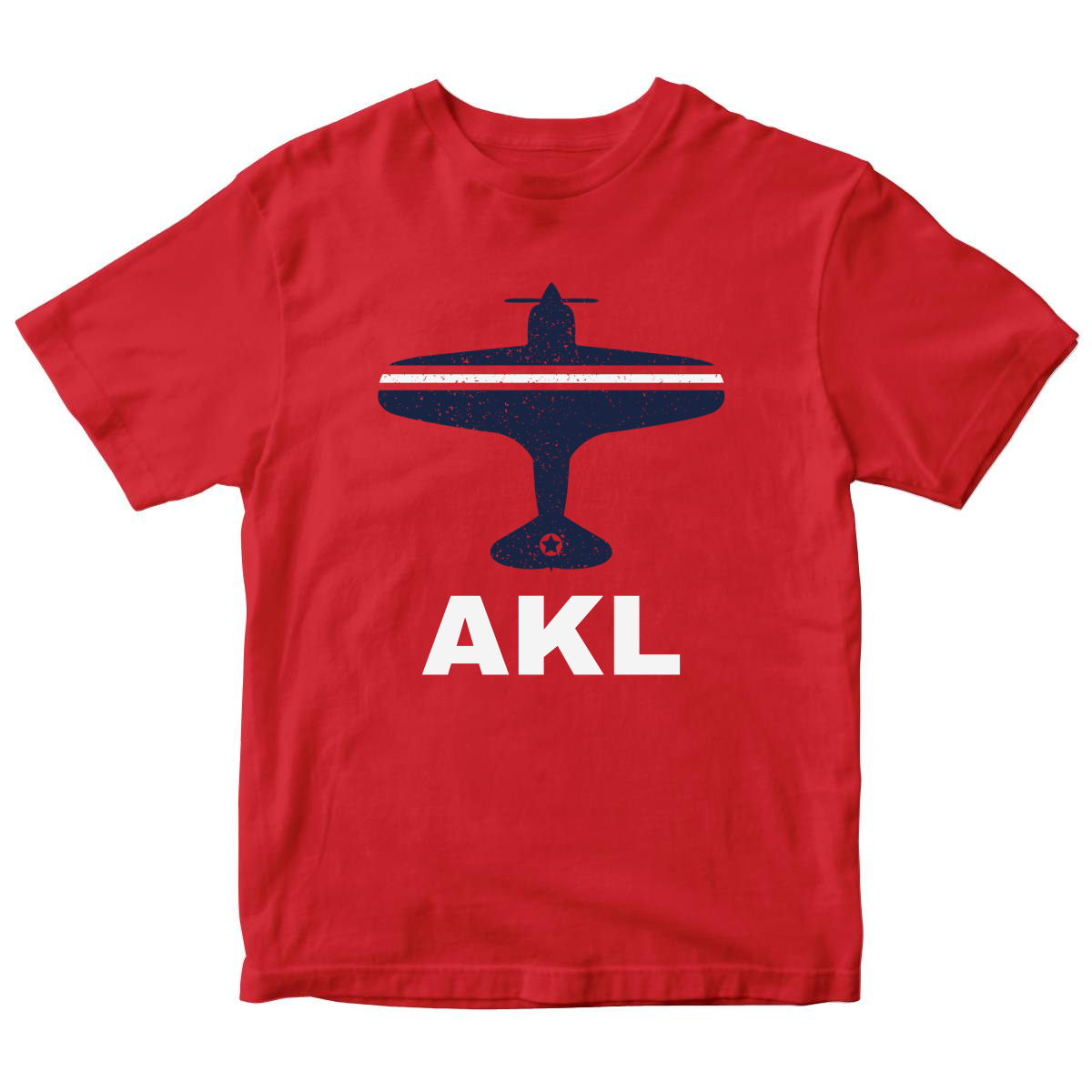 Fly Auckland AKL Airport Kids T-shirt