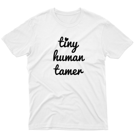 Tiny Human Tamer Men's T-shirt | White