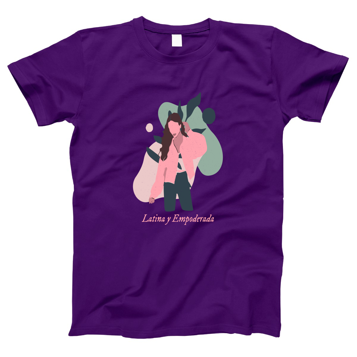 Latina y Empoderada  Women's T-shirt | Purple
