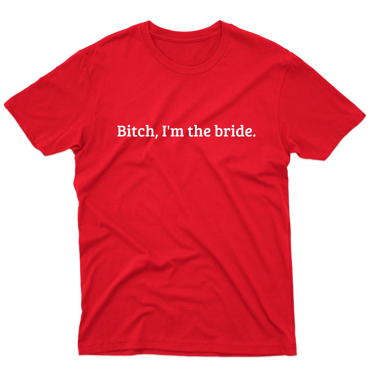 I'm the Bride  Men's T-shirt | Red