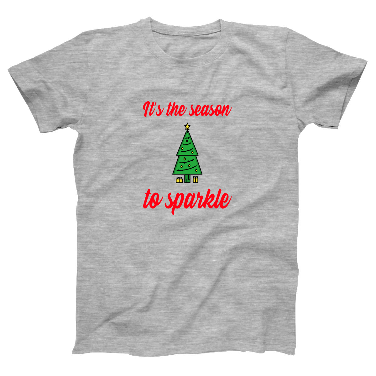 It is the Season to Sparkle Women's T-shirt | Gray