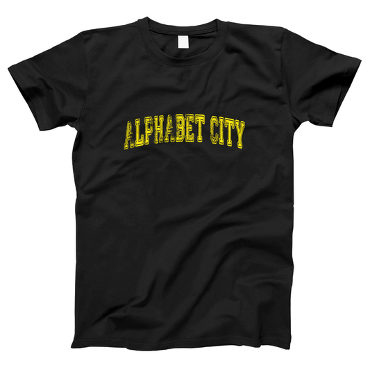 Alphabet City Represent Women's T-shirt | Black